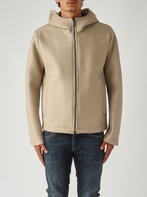 Tasteful stretch wool cloth jacket for men Mocaccino Colmar