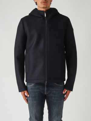 1. Giacca uomo Tasteful in panno di lana stretch Navy Colmar 11405zo