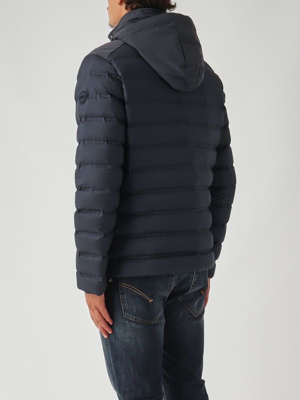4. Piumino uomo in nylon e tessuto Navy Colmar 12994zl