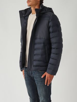 3. Piumino uomo in nylon e tessuto Navy