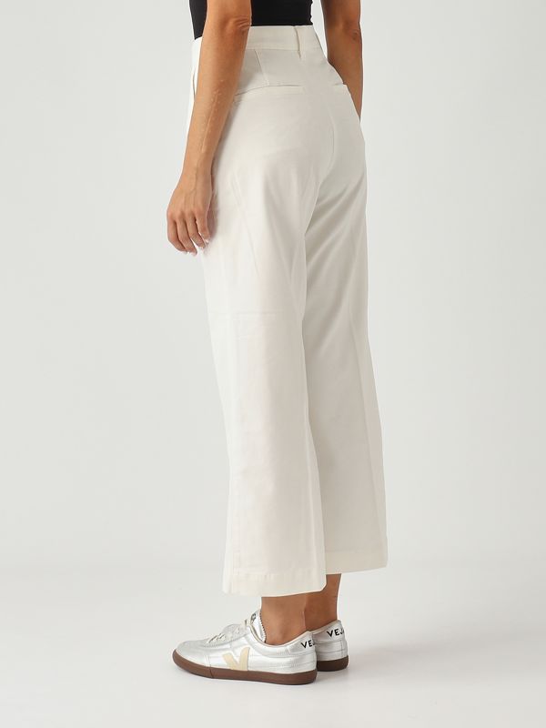 3. Pantalón chino de mujer de algodón elástico Blanco Polo Ralph Lauren 211873988