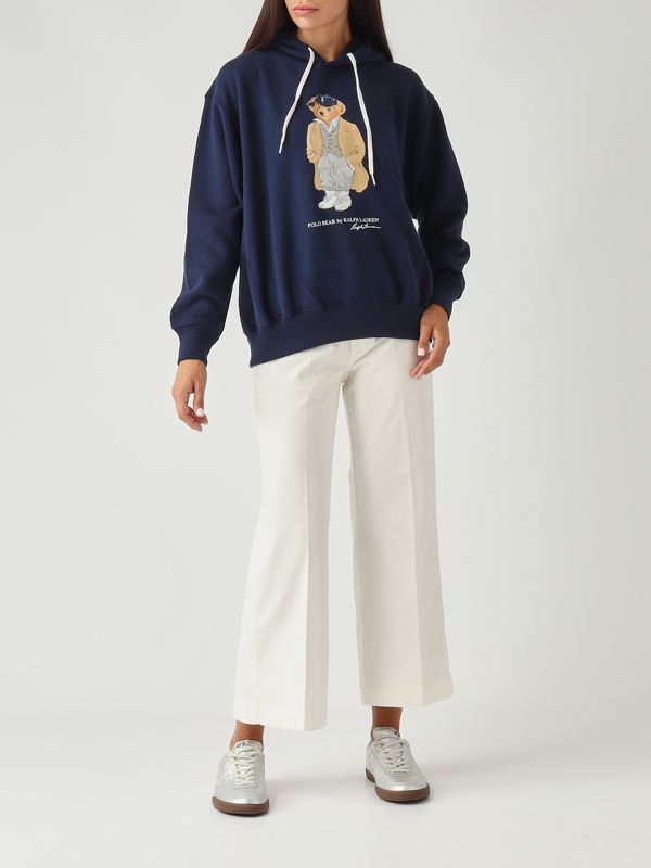5. Pantalón chino de mujer de algodón elástico Blanco Polo Ralph Lauren 211873988