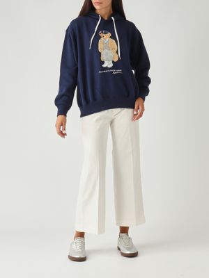 5. Stretch cotton chino trousers for women White Polo Ralph Lauren 211873988