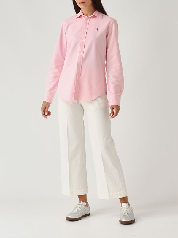 5. Chemise en coton Oxford pour femme Rose Polo Ralph Lauren 211891377