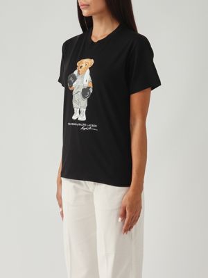 2. T-shirt en jersey de coton pour femme Noir Polo Ralph Lauren 211971709