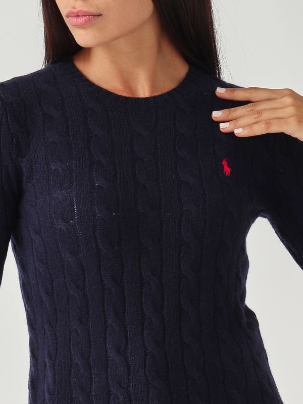 4. Jersey de mujer de lana y cachemira Azul marino Polo Ralph Lauren 211971865