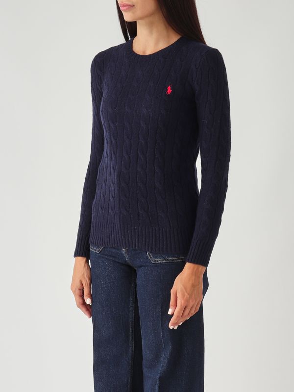 2. Jersey de mujer de lana y cachemira Azul marino Polo Ralph Lauren 211971865