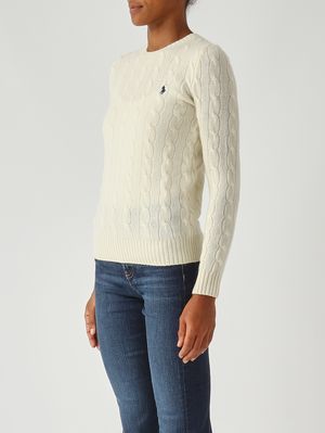 3. Jersey de mujer de lana y cachemira Mantequilla