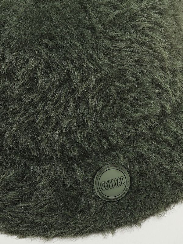 3. Sombrero bucket para mujer de piel sintética Cassiopea Verde militar Colmar 4860r4yi