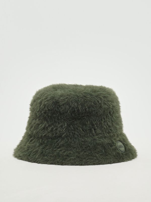1. Sombrero bucket para mujer de piel sintética Cassiopea Verde militar Colmar 4860r4yi