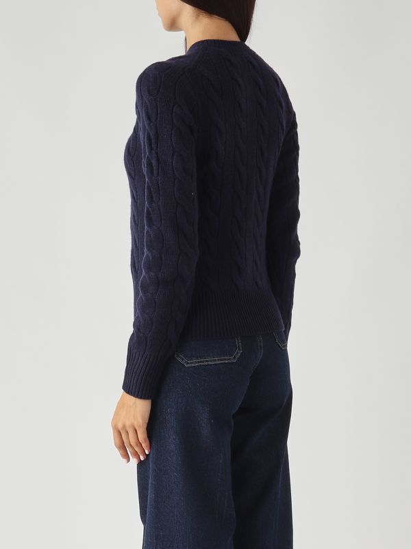 3. Cárdigan de mujer de lana y cachemir Azul marino Polo Ralph Lauren 211972104