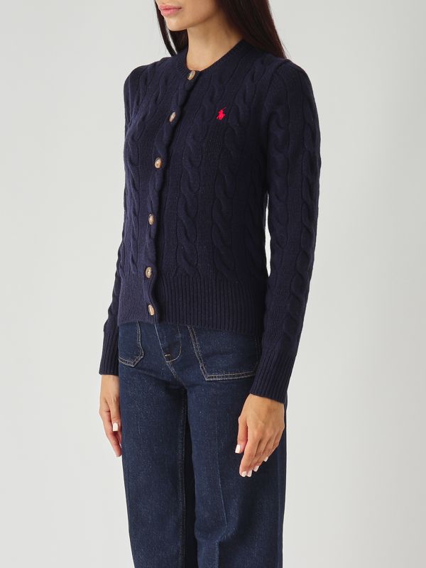 2. Cárdigan de mujer de lana y cachemir Azul marino Polo Ralph Lauren 211972104