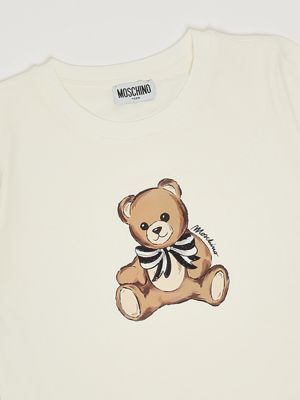 3. T-shirt bambina in cotone Avorio