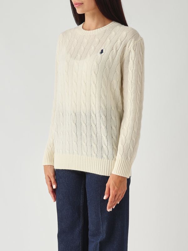 2. Jersey de mujer de lana y cachemira Crema Polo Ralph Lauren 211972115