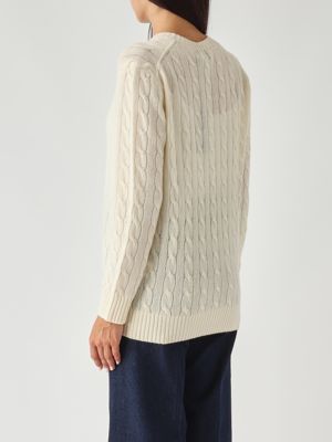 3. Pullover aus Wolle und Kaschmir für Damen Creme Polo Ralph Lauren 211972115