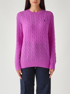 Wool and cashmere sweater for girls Viola Fico Polo Ralph Lauren