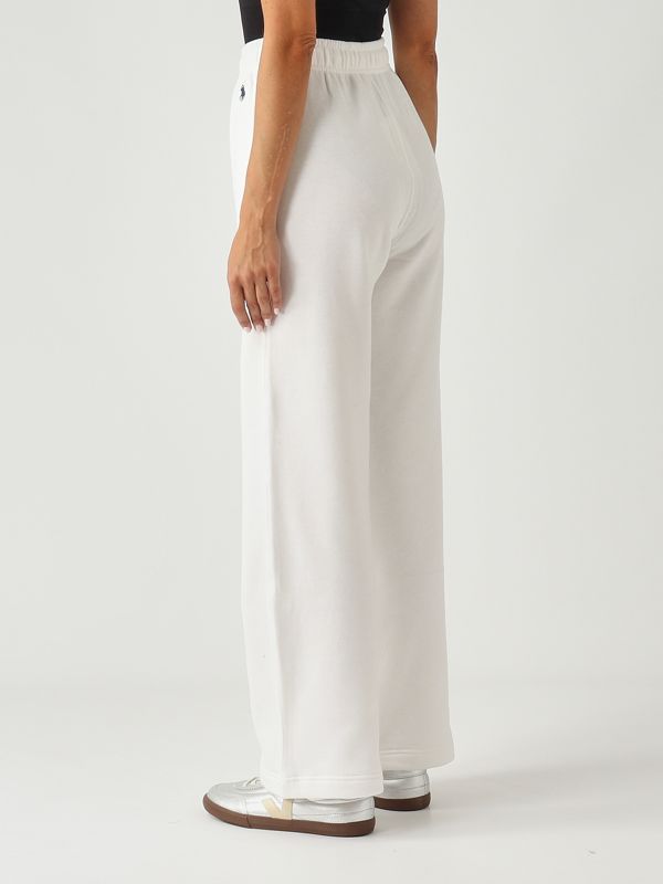 3. Cotton-blend jogger trousers for women White Polo Ralph Lauren 211977959