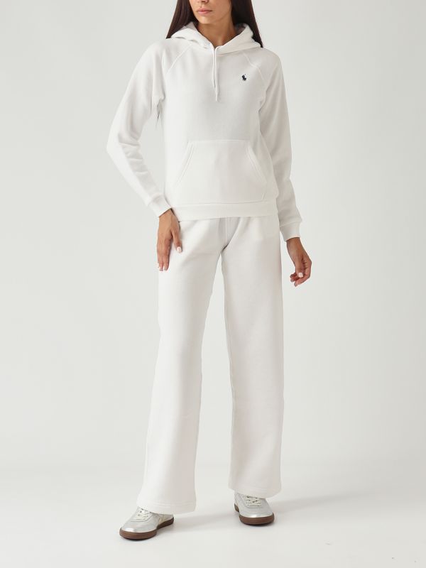 5. Cotton-blend jogger trousers for women White Polo Ralph Lauren 211977959