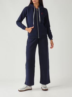 5. Cotton-blend jogger trousers for women Navy blue