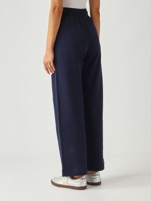 3. Cotton-blend jogger trousers for women Navy blue