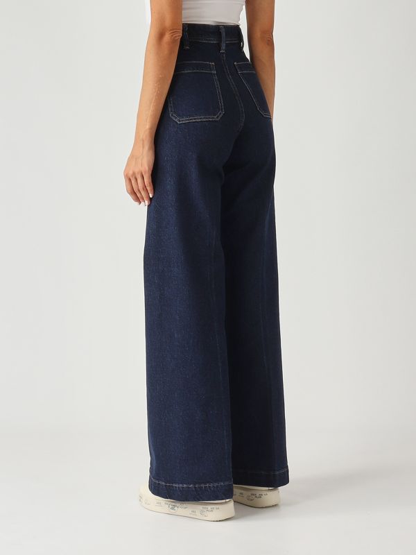 3. Jeans en coton extensible pour femme Denim foncé Polo Ralph Lauren 211977962