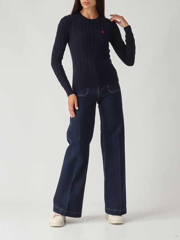 5. Jeans en coton extensible pour femme Denim foncé Polo Ralph Lauren 211977962