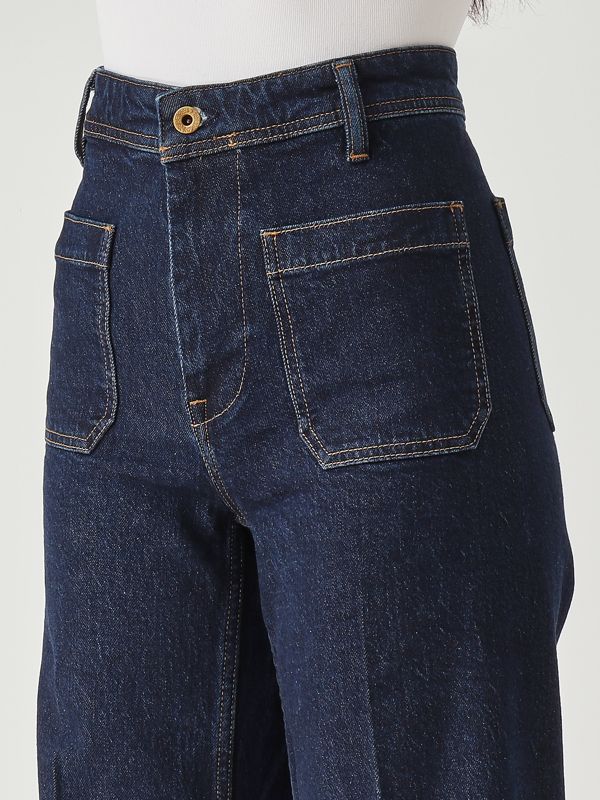 4. Jeans en coton extensible pour femme Denim foncé Polo Ralph Lauren 211977962