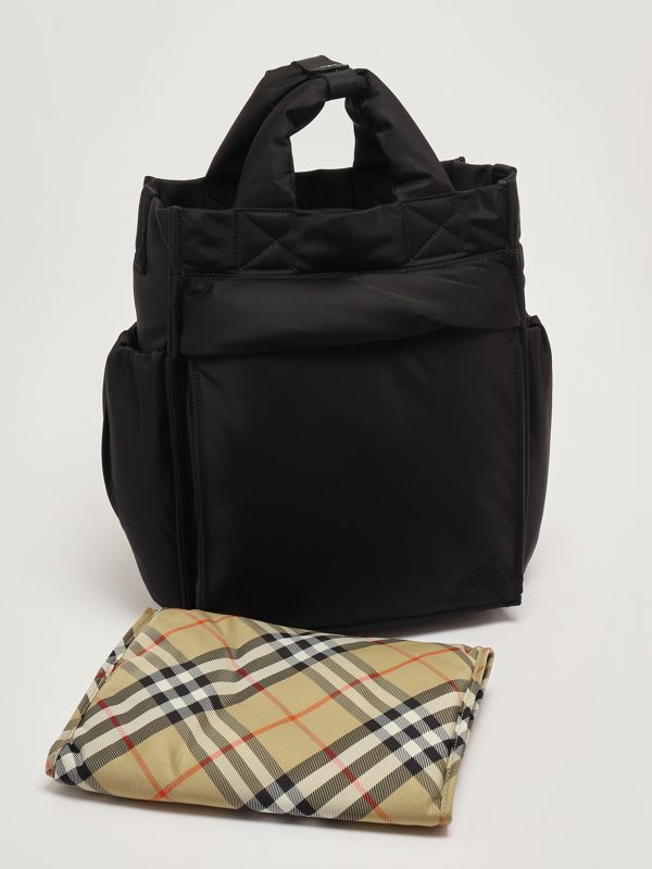 3. Nylon changing backpack Black Burberry 8100215