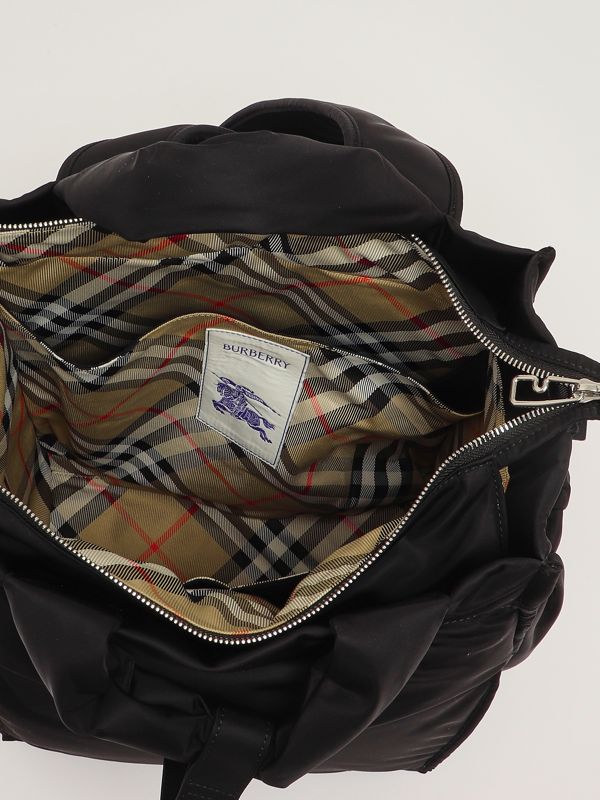 4. Nylon changing backpack Black Burberry 8100215