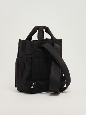 2. Nylon changing backpack Black