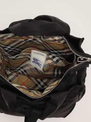 4. Nylon changing backpack Black