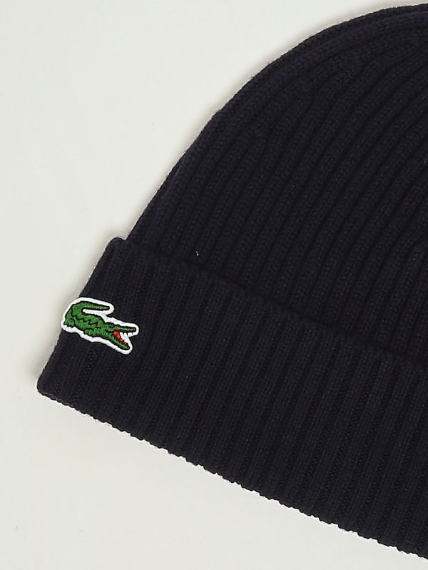 3. Gorro de lana para hombre Azul marino Lacoste rb0001