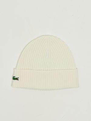 1. Gorro de lana para hombre Blanco
