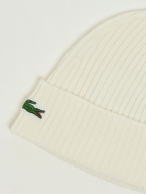 3. Gorro de lana para hombre Blanco