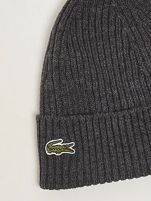 3. Gorro de lana para hombre Gris oscuro