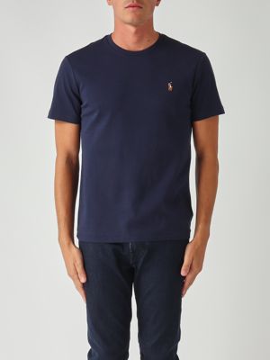 Polo Ralph Lauren cotton T-shirt with contrasting-color logo
