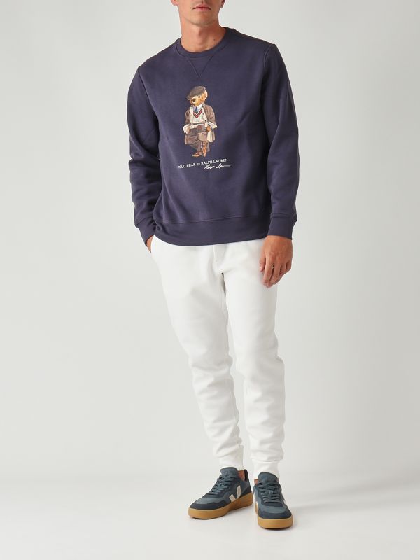 2. Pantalón para hombre en mezcla de algodón Blanco Polo Ralph Lauren 710881518