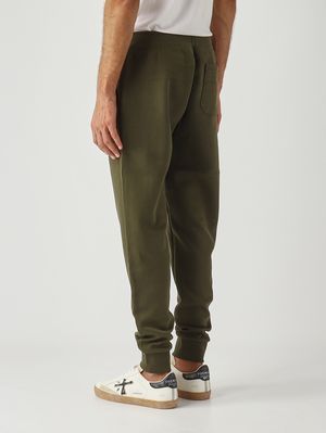 3. Pantalón para hombre en mezcla de algodón Aceituna