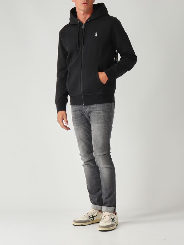 Nike Felpa Con Cappuccio Jordan Logo Centrale Dri Fit Nero Uomo - Acquista online su Sportland