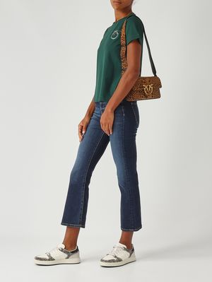 2. Nambrone cotton T-Shirt for women Green Pinko 103320a2rn