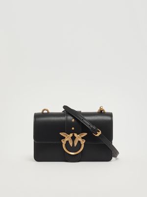 3. Women's Love One Mini Ledertasche Schwarz Pinko 105856a0f1