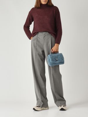 6. Borsa donna Postina Dolly Baby in lana merino Avio Zanellato 0685901110000 b