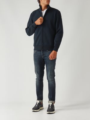 2. Sweat-shirt Modish en coton mélangé pour homme Bleu marine Colmar 6203r1wx