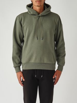 Sweat-shirt Modish en coton mélangé pour homme Vert foncé Colmar