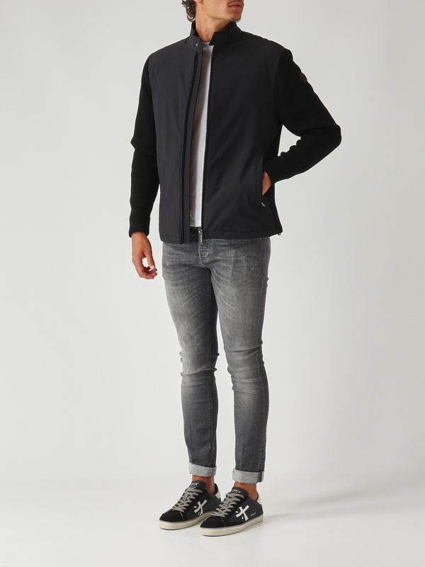 2. Parklife stretch cotton blend jacket for men Black Colmar 11528zr