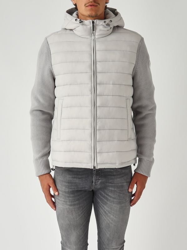 1. Chaqueta de hombre en nailon y punto Hielo Colmar 11128zx