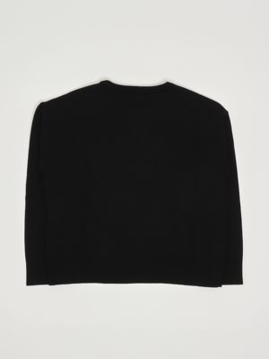 2. Viscose blend sweater for girls Black