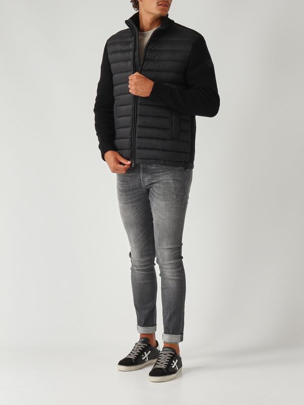 2. Legacies nylon and cotton blend jacket for men Black Colmar 11148zx