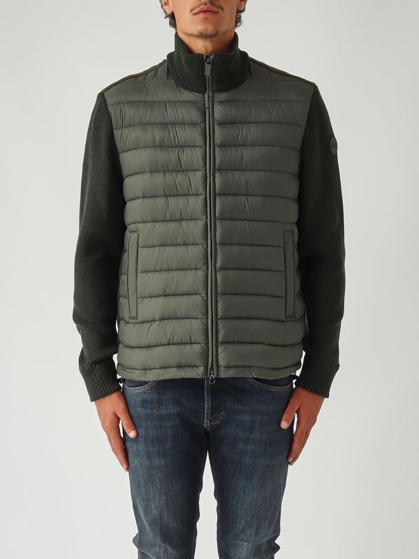 1. Legacies nylon and cotton blend jacket for men Forest green Colmar 11148zx
