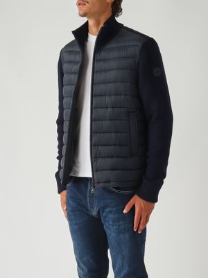 3. Legacies nylon and cotton blend jacket for men Navy blue